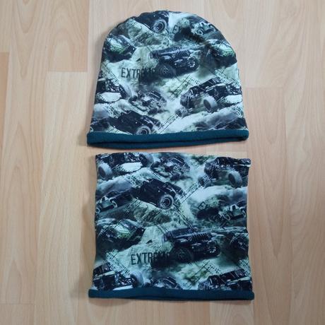 Čiapka a nákrčník 52cm, 