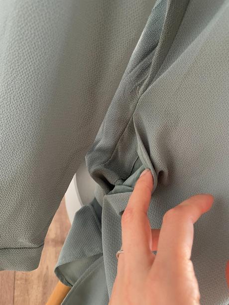 Šalviové oversize košeľové šaty cos, xs, cos,xs