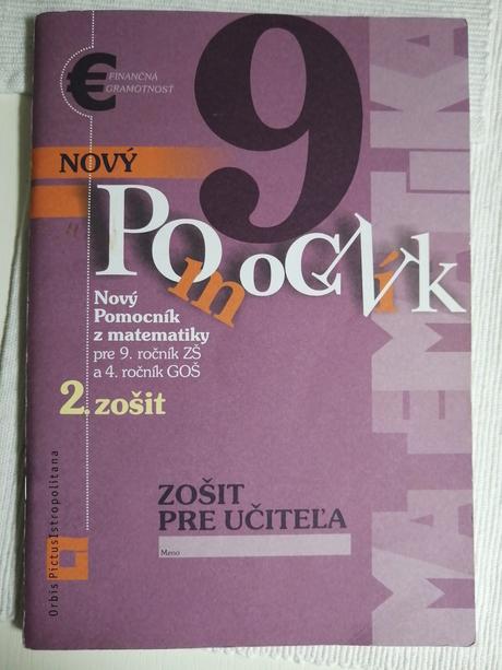 Pomocník z matematiky pre 9.r._zošit pre ucitela,