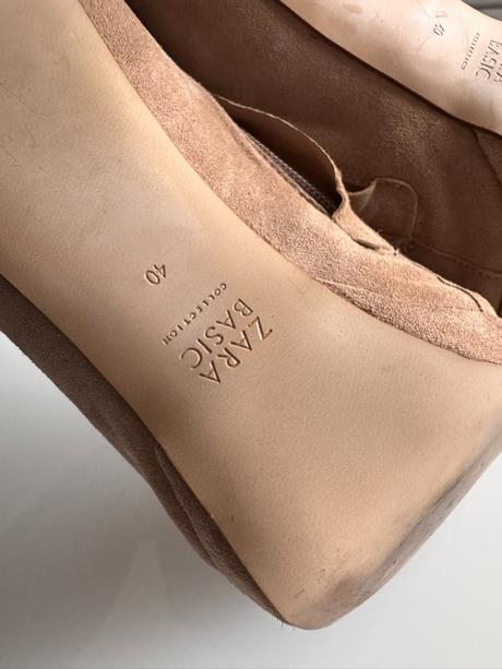 Zara - jelenicové kotníky, zara,40