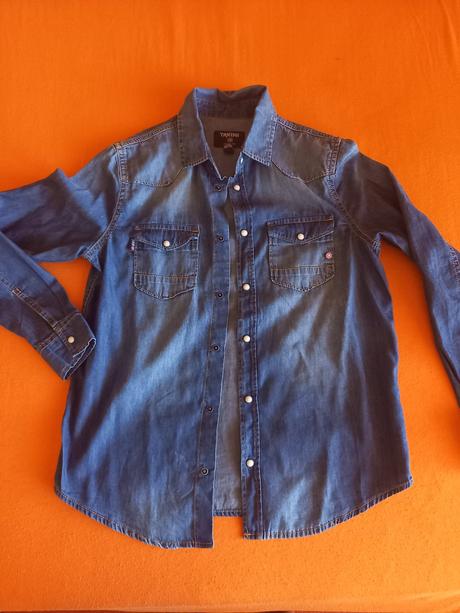 Riflova dievčenská košeľa č. 140-146, terranova,140