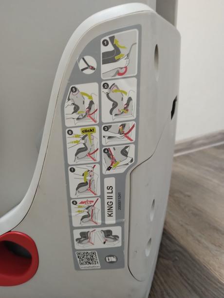 Autosedačka britax king, britax