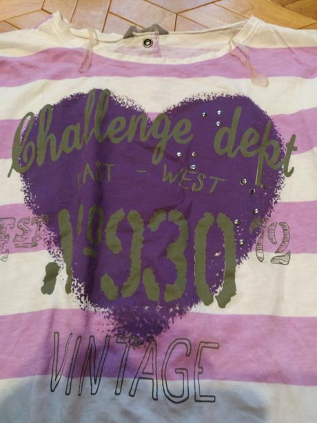 Paskovane tričko so srdcom.vel.146/152, kids,146