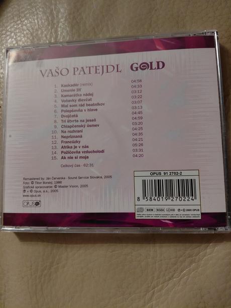 Cd vašo patejdl - gold,