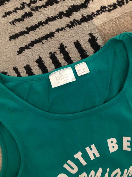 2ks cropp top, h&m,128