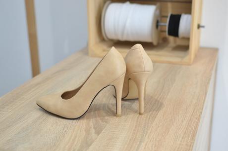 Béžové lodičky 36, 36