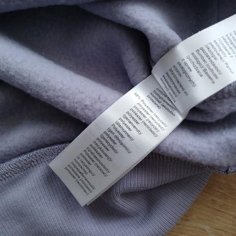 Fialová bavlnená mikina, tchibo,46