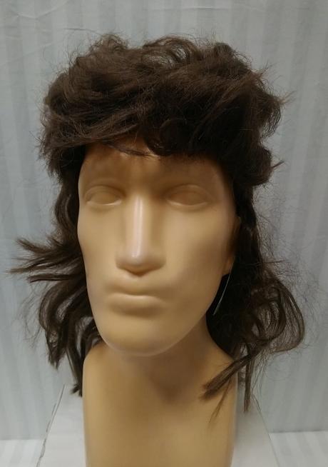 Pánska hnedá karnevalová parochňa, magic,