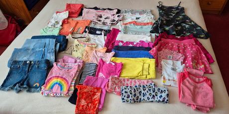 Balík dievčenského oblečenia 98/104, 104–116