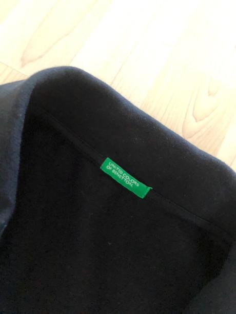 Benetton teplakove sako 164/xs/s, benetton,xs