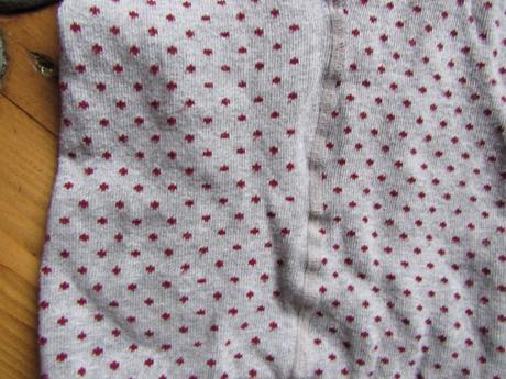 Bodkované pančuchy, xs