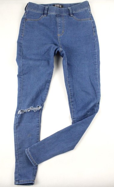-modré riflové džegíny even & odd veľ. 34, 34