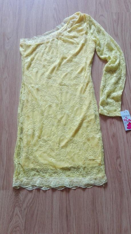 Žlté šaty, s