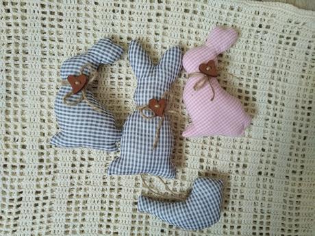 Ručné šité zajačiky, 