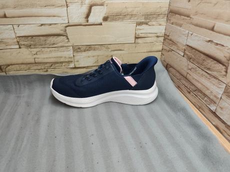 Skechers 37 - dámske tmavomodré našuchovacie tenis, skechers,37