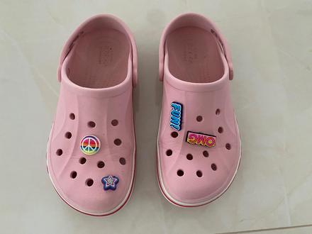 Ružové crocsky, crocs,34