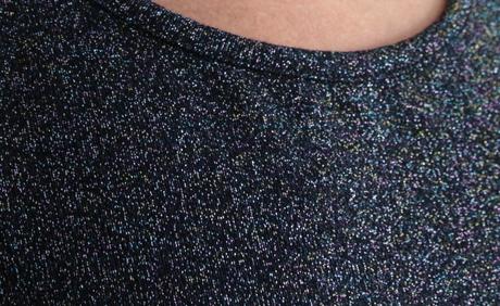 Nový lurexový crop top atmosphere veľ.44, atmosphere,44 / xxl