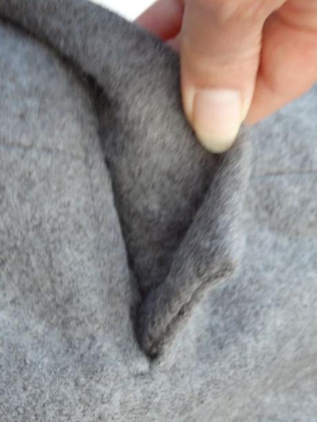 Damsky luxusny vlneny zimny kabat, 38