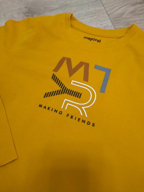 Žlté tričko mayoral, veľ. 110, mayoral,110