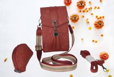 Crossbody kabelka s peňaženkou, 