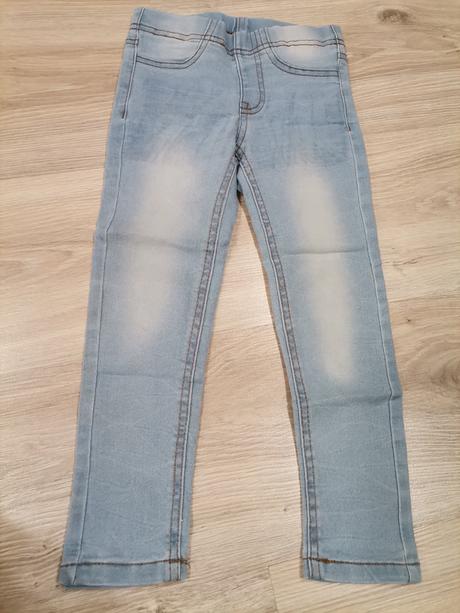Dievčenské bledomodré riflove džeginy, pepco,104