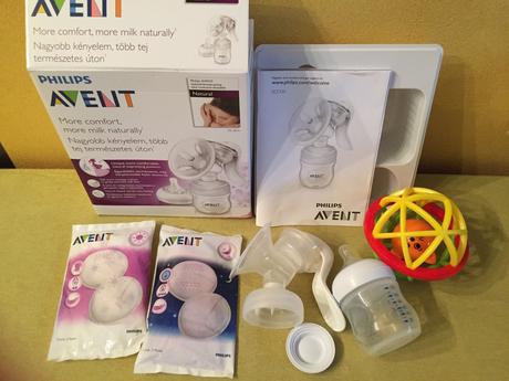 Odsavacka mlieka avent, 