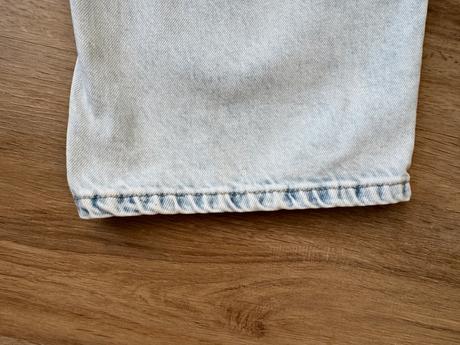 Low-rise baggy barrel jeans bershka, bershka,36