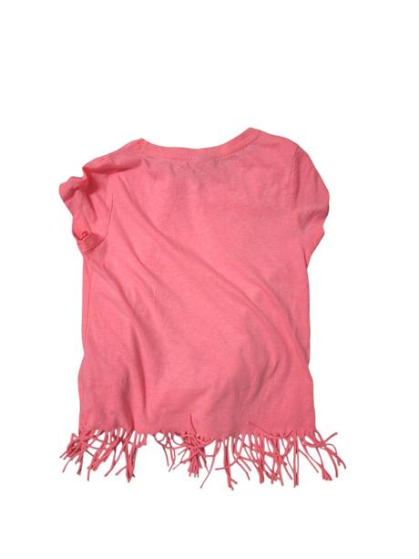 Dievčenské bavlnené tričko so strapcami, kids,134