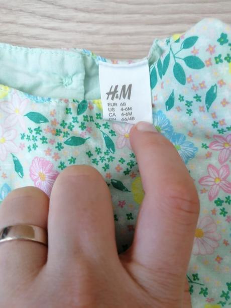Letné šaty, h&m,68