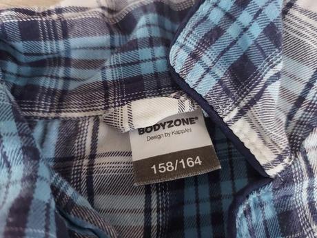 Karované chlapčenské pyžamo, 158