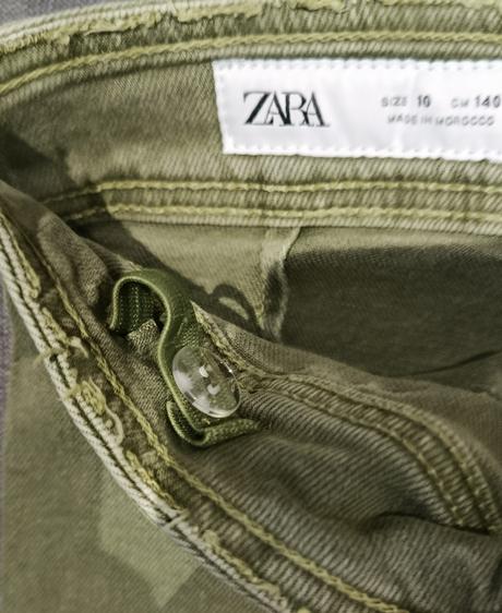 Džínsy, zara,140