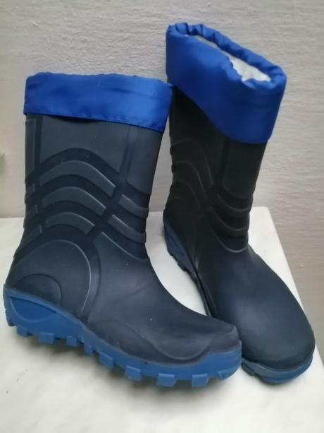 Gumaky pre chlapcov cierno modré vel. 35, 35
