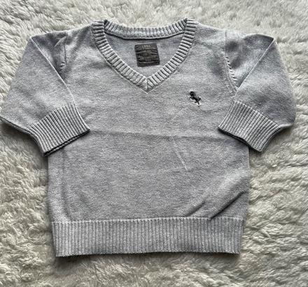 Pleteny sedy svetrik h&m, h&m,68