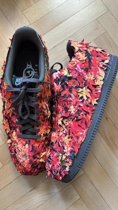 Nike air force 1 low lx leaf camo nové, nike,46