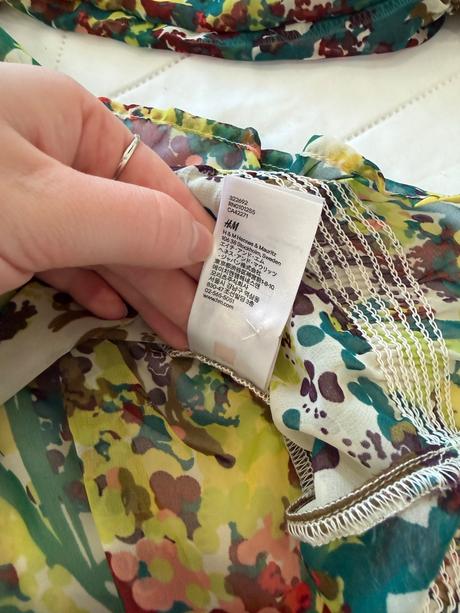 Ľahká kvetinová blúzka h&m, h&m,36