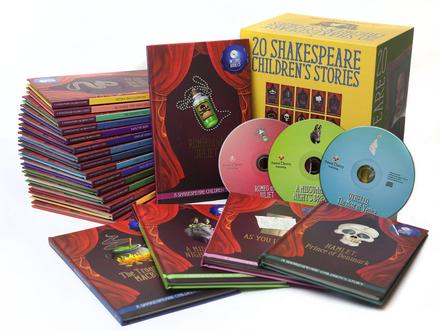Shakespeare story books x20 + audio cd,