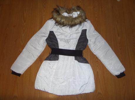 Zimná bunda s opaskom, l