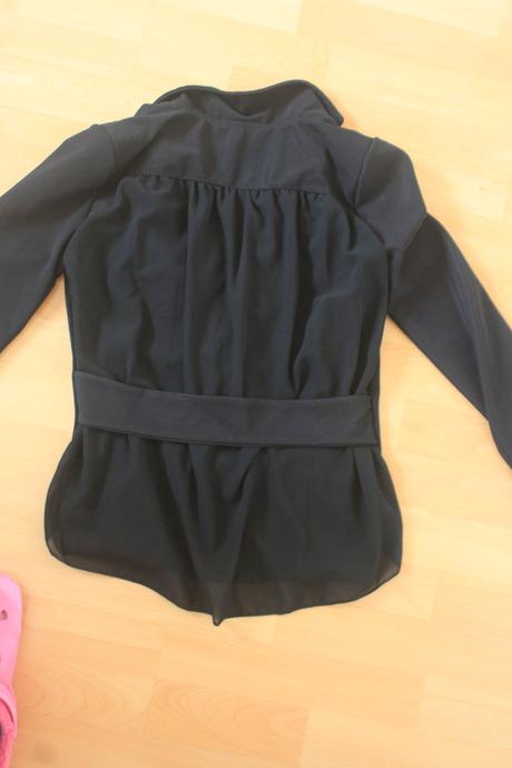 Čierne sako / kabátik - nikdy nenosené, s