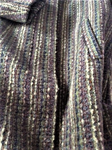 Zaujímavý kabát buclé, l