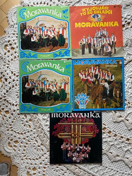 Vinylová platňa - moravanka,