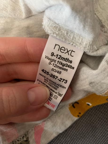 Dinosaurové šaty, next,80