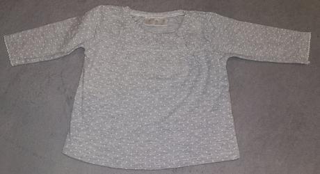 Tričko bodkované dlhý rukáv, baby,68