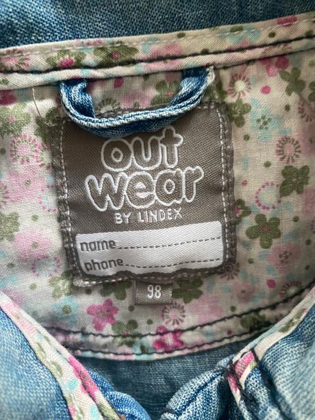 Rifľové šaty lindex, lindex,104