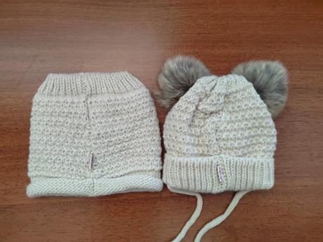 Zimná čiapka a nákrčník 48-52cm, 48 / 52