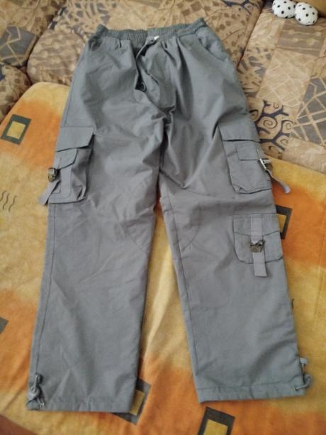 Zateplené nohavice, 140