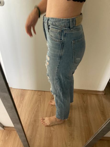 Rifle - mom fit, stradivarius,40