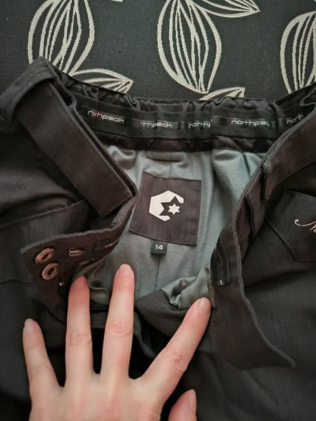 Oteplovaky/lyžiarske nohavice north peak, 164