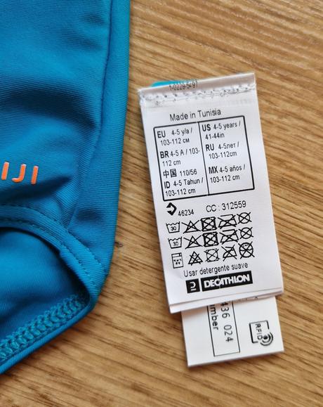 Plavecké plavky z decathlonu, nabaiji,110
