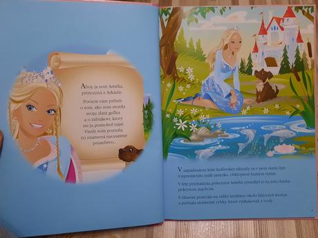 Barbie ružová a zelená kniha rozprávok, 