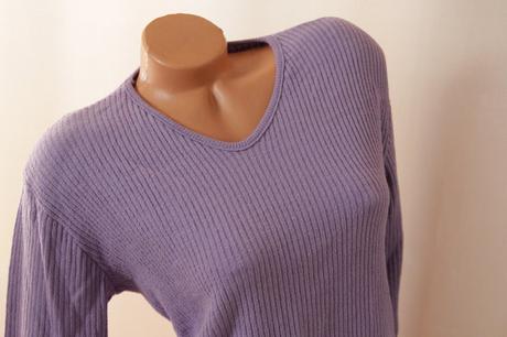 Levandulovo fialový sveter l, l